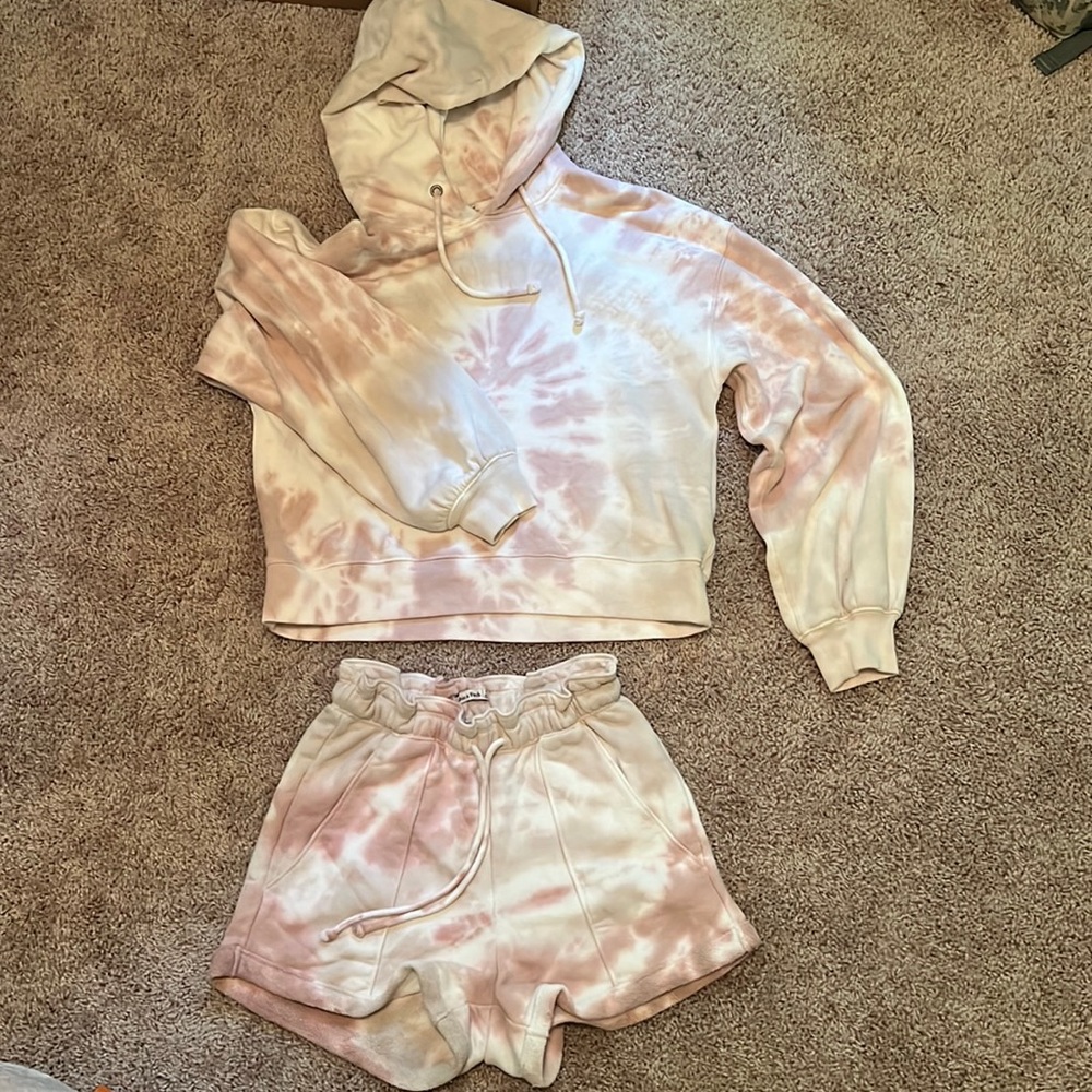 Abercrombie Tie Dye Sweat Set